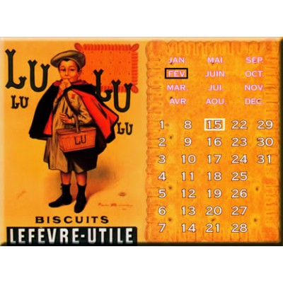 Μεταλλική Αφίσα- Ημερολόγιο Lulu